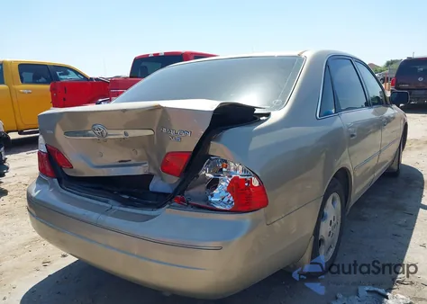 2004 Toyota Avalon Xls from USA, damaged, VIN 4T1BF28B04U376989